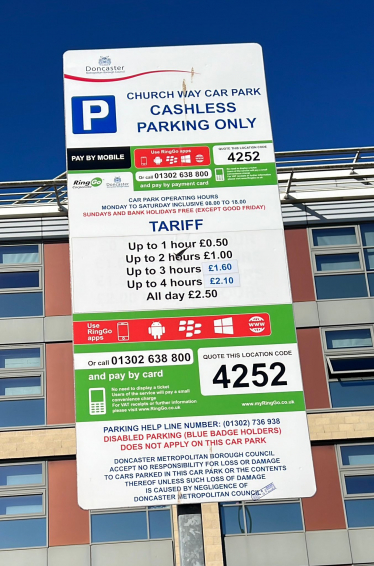 Parking Sign